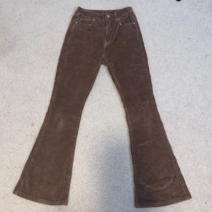 Shein Corduroy Flare Pants